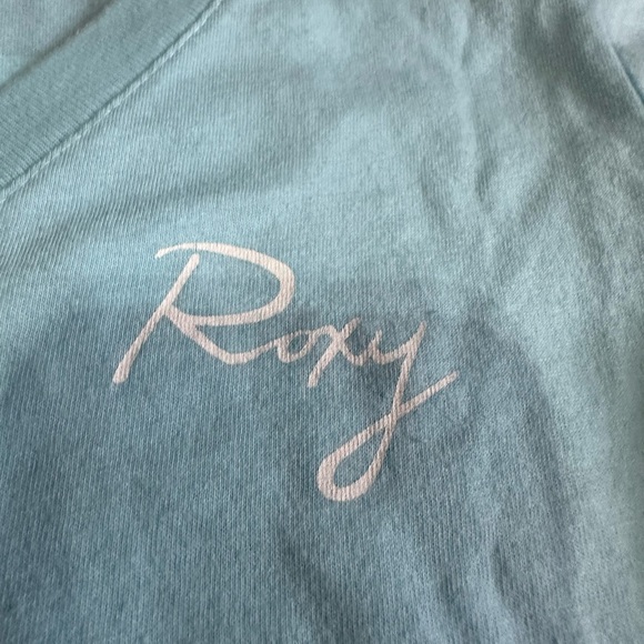 Roxy Blue Short Sleeve Relaxed T-Shirt - Picture 3 of 5